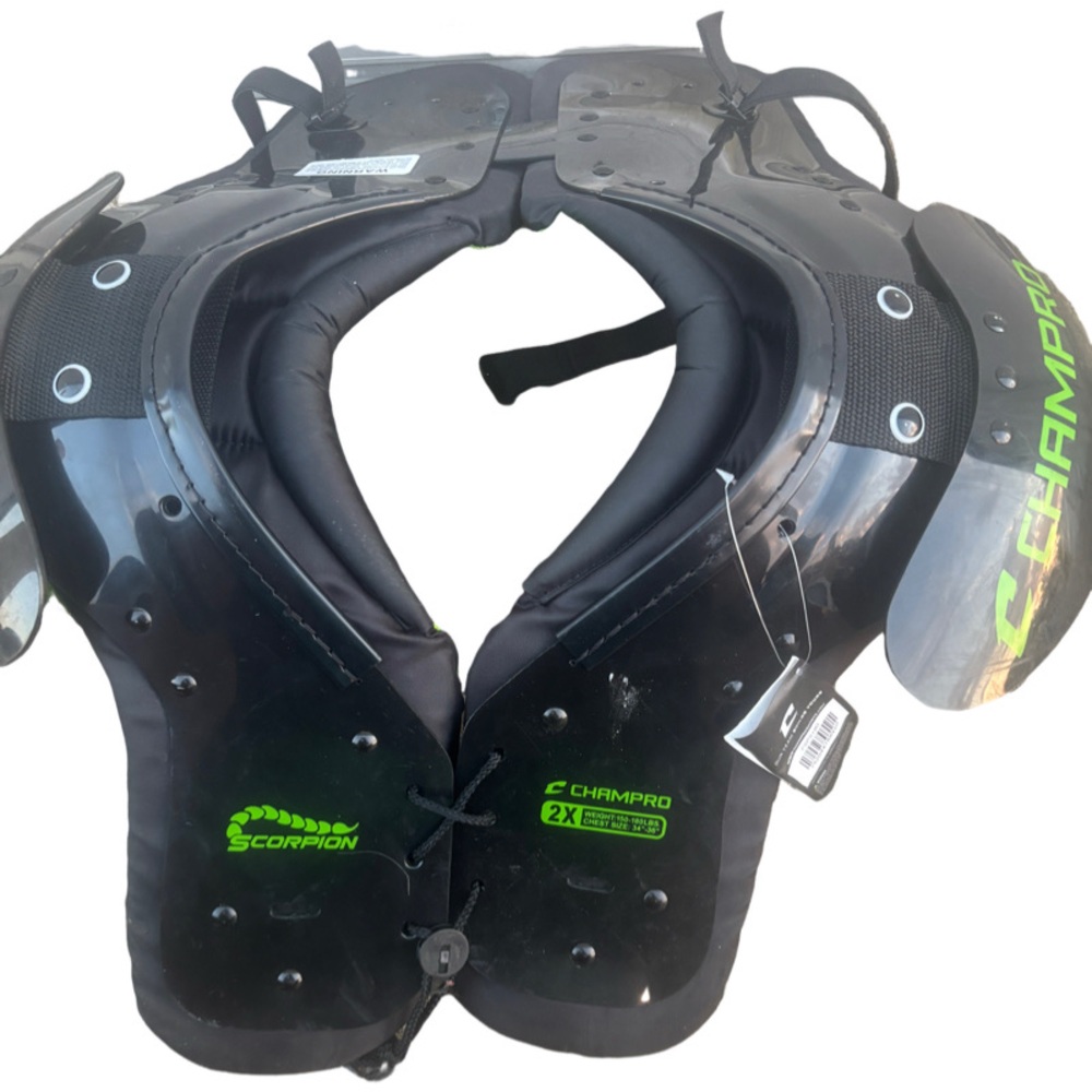 New Youth Champro Scorpion Shoulder Pads Size XXL